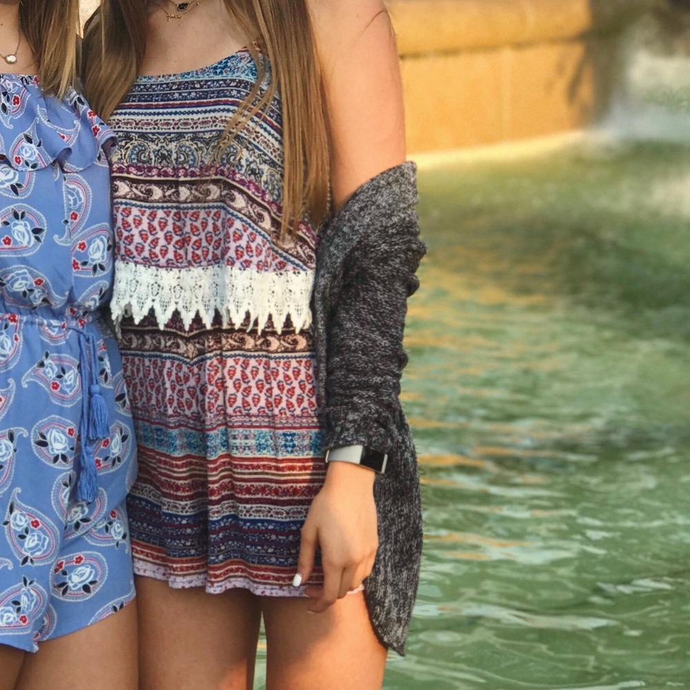 Patterned Romper - image 2